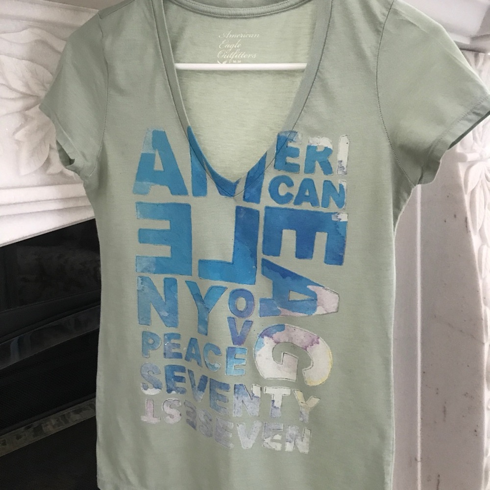 A.E. V-neck Tee